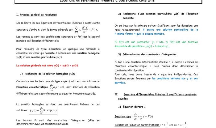 Terms coefficients constants