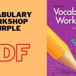 Vocabulary kolbe workbook