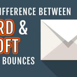 In email marketing efforts soft bounces