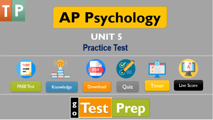 Ap psychology unit 4 practice test