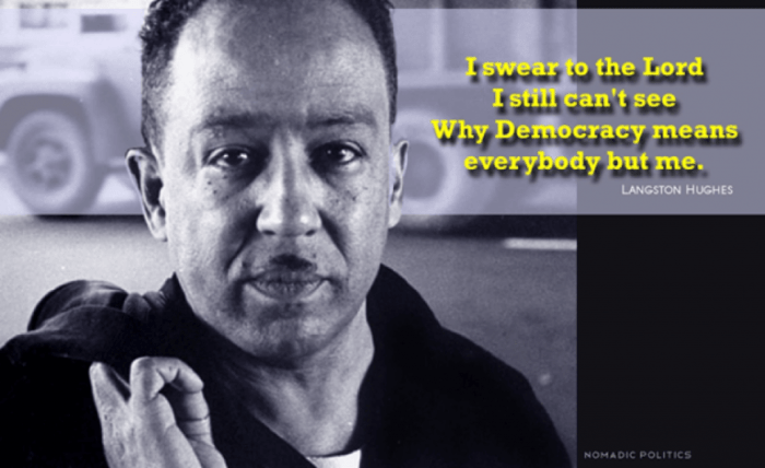 Langston hughes words like freedom