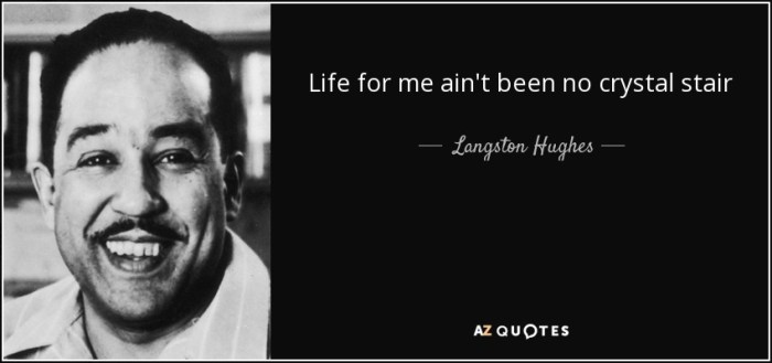 Langston hughes words like freedom