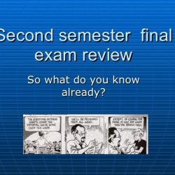 Biology second semester final exam answers